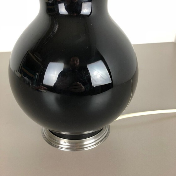 Image 1 of Vintage-Tischlampe aus Opalglas Murano von Cenedese Vetri, 1960