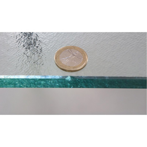 Image 1 of Esstisch "LC6" aus Glas von Le Corbusier für Cassina, Italien 1970