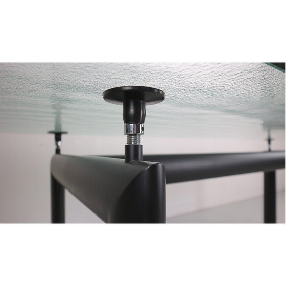 Image 1 of Esstisch "LC6" aus Glas von Le Corbusier für Cassina, Italien 1970