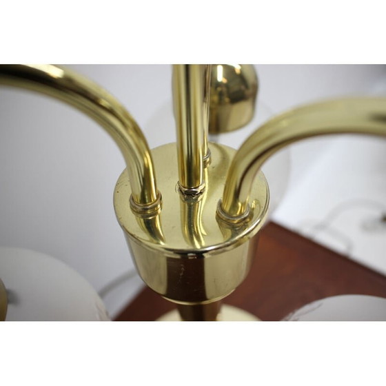 Image 1 of Tischlampe aus Glas von Preciosa, Tschechoslowakei 1980