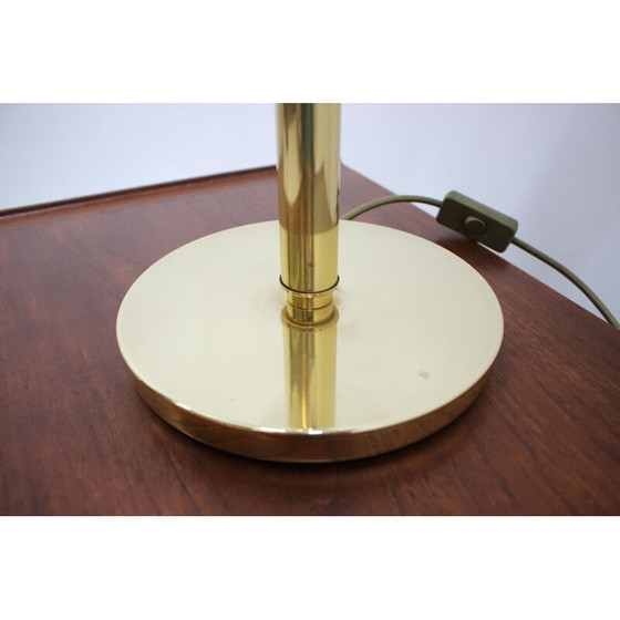 Image 1 of Tischlampe aus Glas von Preciosa, Tschechoslowakei 1980