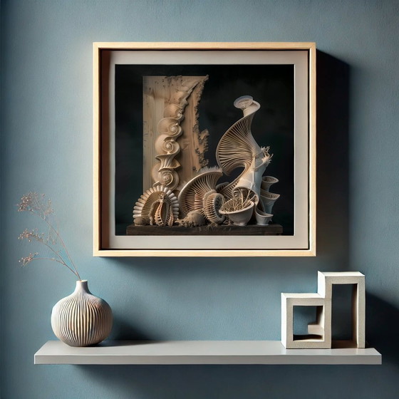 Image 1 of Einzigartiges Low-Cost-Stück - Benoit Mandelbrots Stillleben: Ephemere Architektur