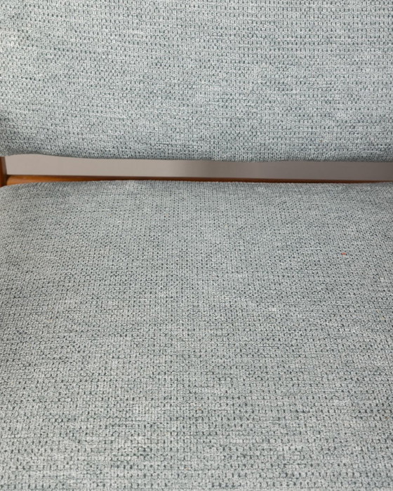 Image 1 of 2er-Set italienische Sessel aus grauem Stoff