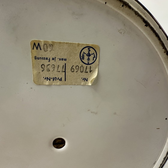 Image 1 of Tischlampe Space Age aus Milchglas mit Chrom, 1970er Jahre