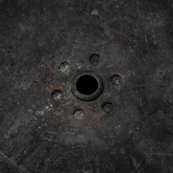 Image 1 of Vintage Pflanzgefäß aus Holz und Kupferrahmen, Frankreich 1920