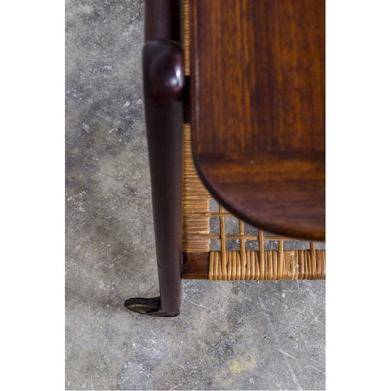 Image 1 of Wagen aus Teakholz von Johannes Andersen für Silkeborg, 1960