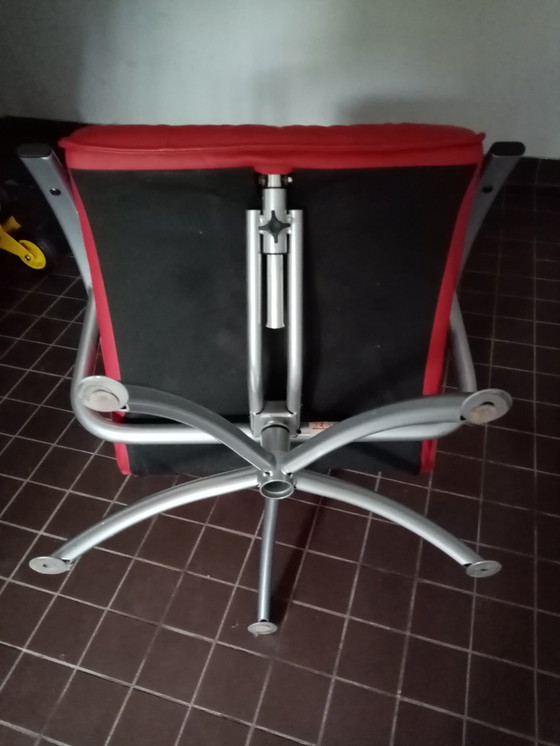 Image 1 of Red Kebe Designerstuhl Leder Leder