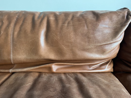 Image 1 of Montis Axel, Rancho Leder 248 Cm mit Pouf 93X46Cm