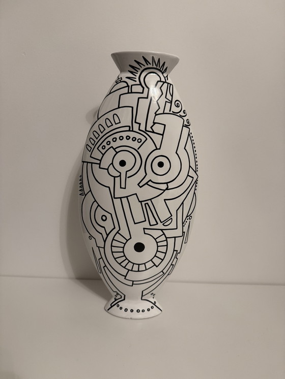 Image 1 of Keramik-Vase von Alessandro Guerriero