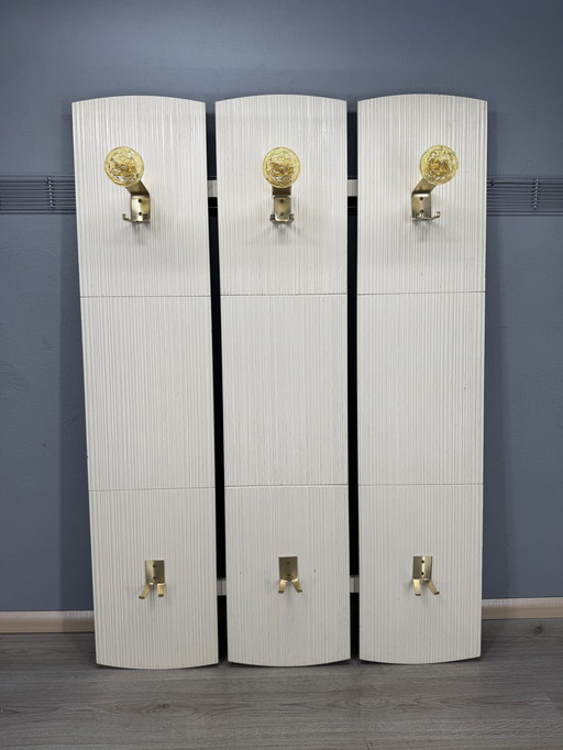 Vintage Mid Century Wandgarderobe