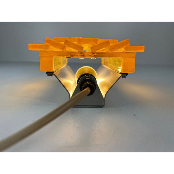 Image 1 of Transluzente Acryl-Wandleuchte von Claus Bolby für Cebo Industri, Dänemark 1960