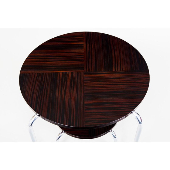 Image 1 of Makasar-Couchtisch aus Ebenholz von Kovona, 1950