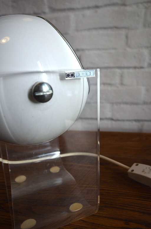 Vintage Design Lampe DP Design 70er Jahre Space Age