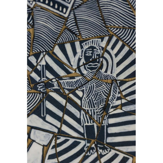 Image 1 of Vintage Acryl auf Vinyl von Guillaume Siméon