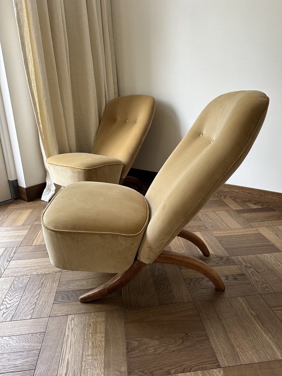 Image 1 of 2x Artifort Congo Sessel von Theo Ruth