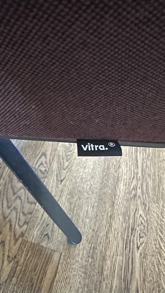 Image 1 of 4x Vitra Schalensitze Stoff