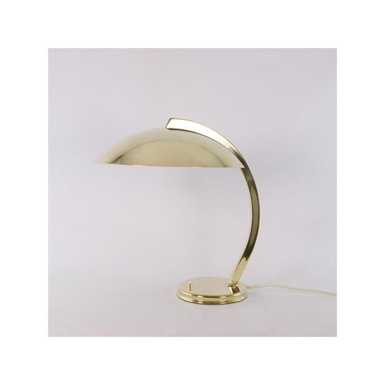 Image 1 of Schreibtischlampe aus Messing für Hillebrand, 1930-1940