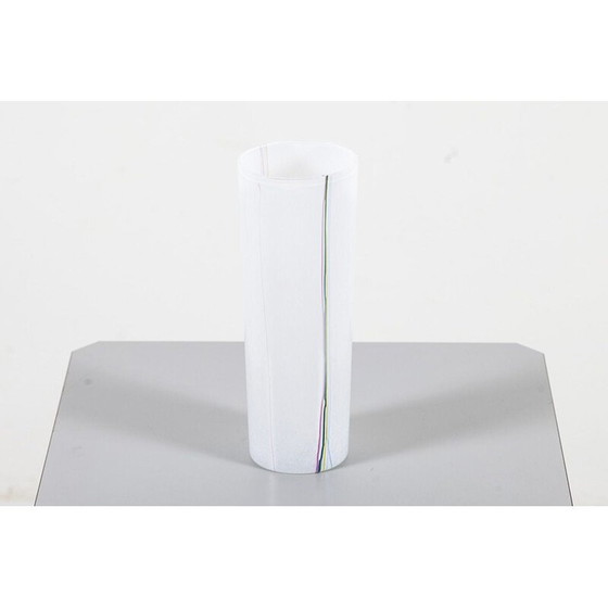 Image 1 of Schöner Satz von 3 Glasvasen aus der Rainbow-Serie, 1970