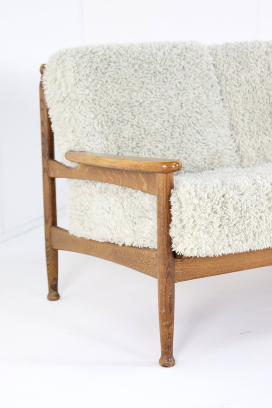 Image 1 of Einzigartiges Flubby Sofa + 2 Sessel 'Sliedrecht' Vintage