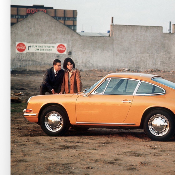Image 1 of 1x Porsche 912 Kunstdruck