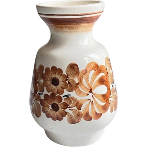 Vintage-Vase aus Steingut von Zakłady Fajansu, Polen 1970