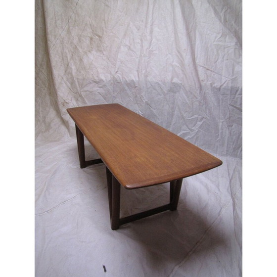 Image 1 of Vintage Couchtisch aus Teakholz von E.W. Bach für Toften Møbelfabrik