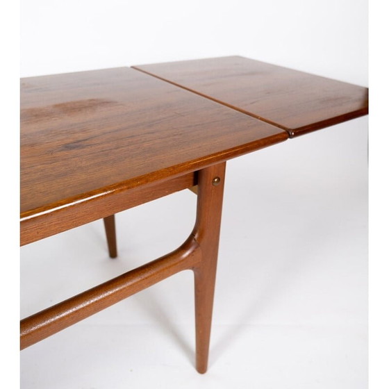 Image 1 of Vintage Couchtisch aus Teakholz mit Erweiterungen, Dänemark 1960
