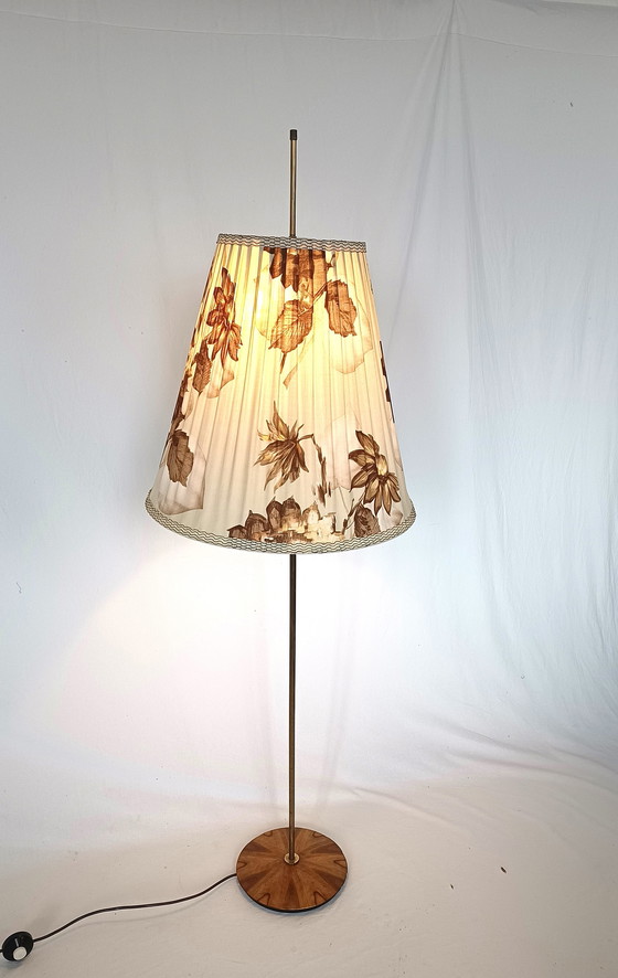 Image 1 of Temde Stehleuchte aus den sechziger Jahren mit Blumenschirm