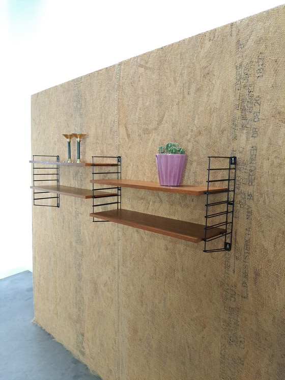 Image 1 of Tomado Modulares Wandsystem mit 4 Fachböden, Wandregal Nr. 4