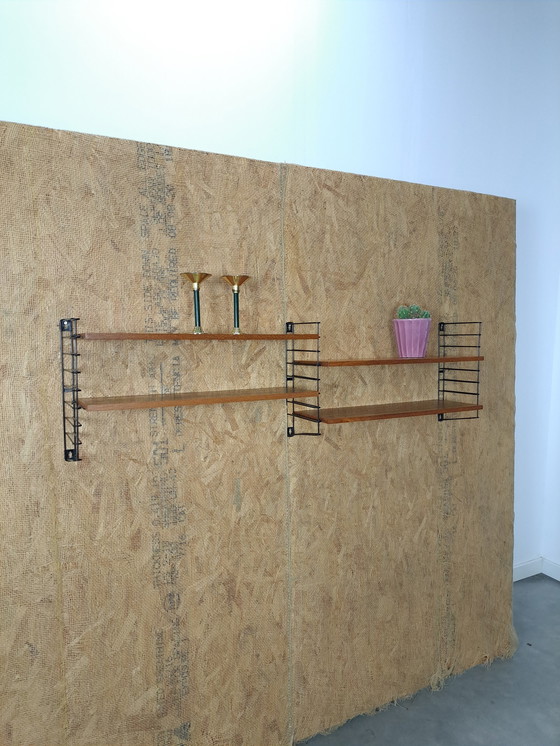 Image 1 of Tomado Modulares Wandsystem mit 4 Fachböden, Wandregal Nr. 4