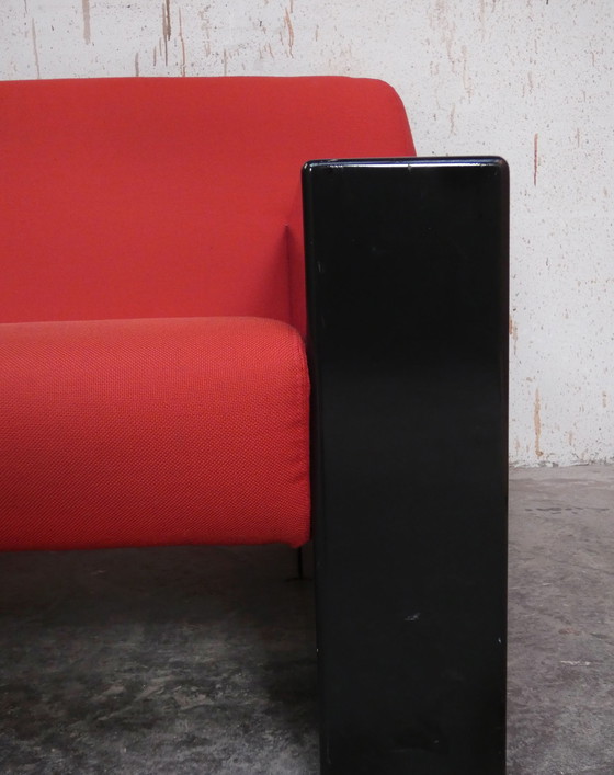Image 1 of Artifort Modell 750 – Sandwich-Sofa – Rot Kvadrat