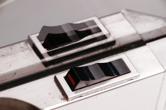 Image 1 of Theaterspiegel mit Beleuchtung, 1960 Niederlande.