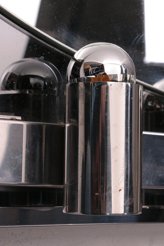 Image 1 of Theaterspiegel mit Beleuchtung, 1960 Niederlande.