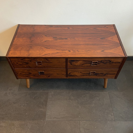 Image 1 of Vintage Fernsehschrank/ niedriges Sideboard aus Palisander