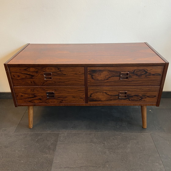 Image 1 of Vintage Fernsehschrank/ niedriges Sideboard aus Palisander