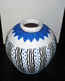Isabelle de Borchgrave, Zeer Grote Designvaas L Middles Of Your Tables