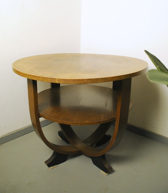 Image 1 of Art Deco Couchtisch Amsterdamer Schule