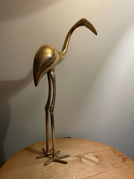 Image 1 of Set Hollywood Regency Messingvögel