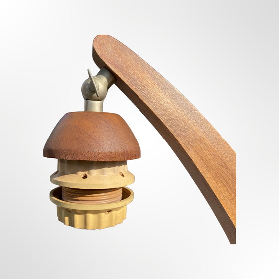 Image 1 of Mid Century Teak Dänisches Design Wand