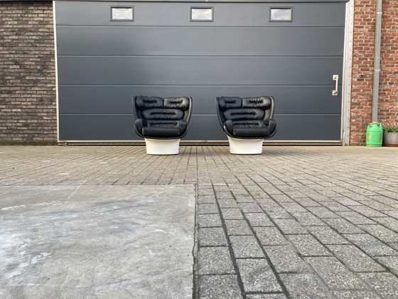 Image 1 of 2x Elda Stuhl Joe Colombo