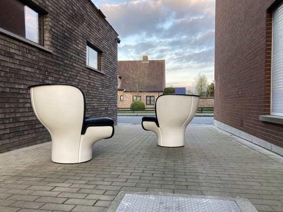 Image 1 of 2x Elda Stuhl Joe Colombo