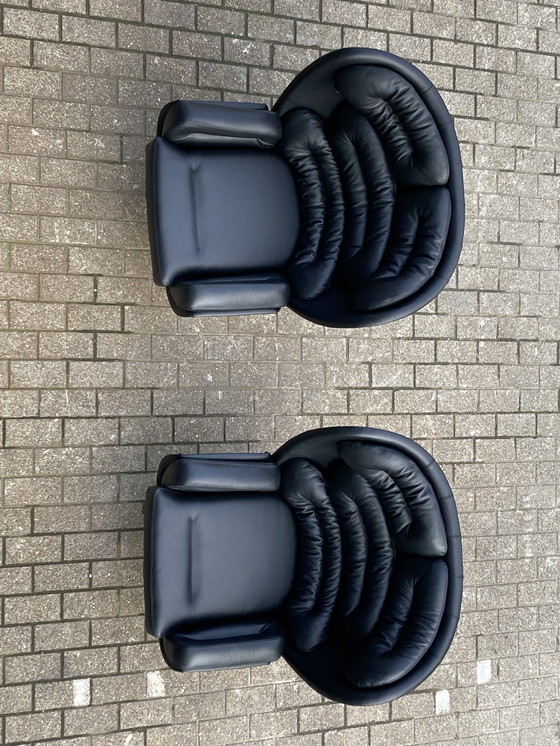 Image 1 of 2x Elda Stuhl Joe Colombo