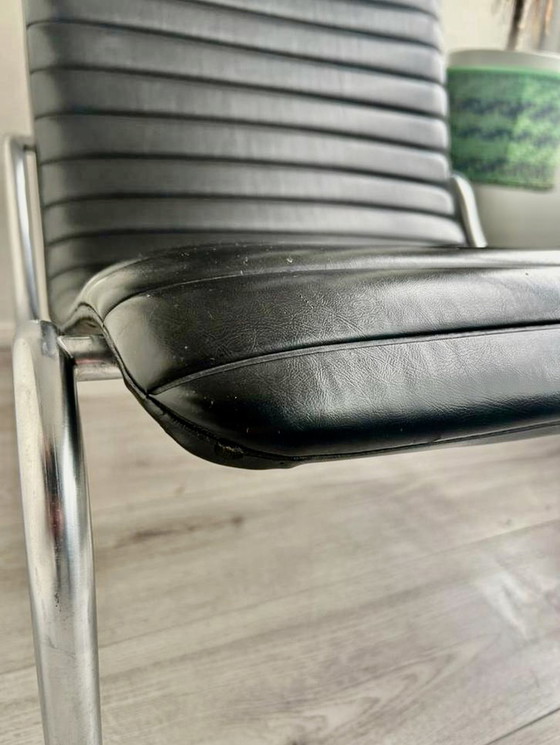 Image 1 of Stabin Program Niedriger Stuhl Modell 703 von Kho Liang Ie