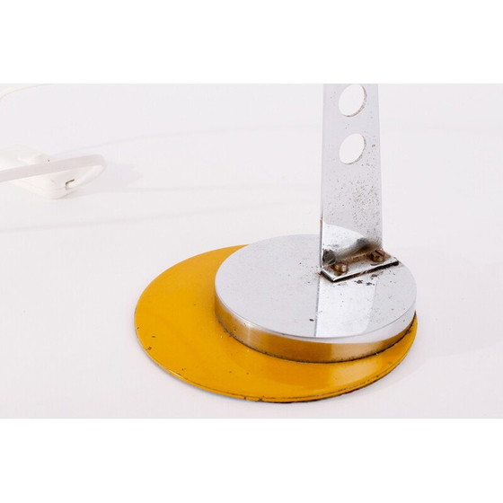 Image 1 of Vintage Ungarische Gelbe Tischlampe - 1970er