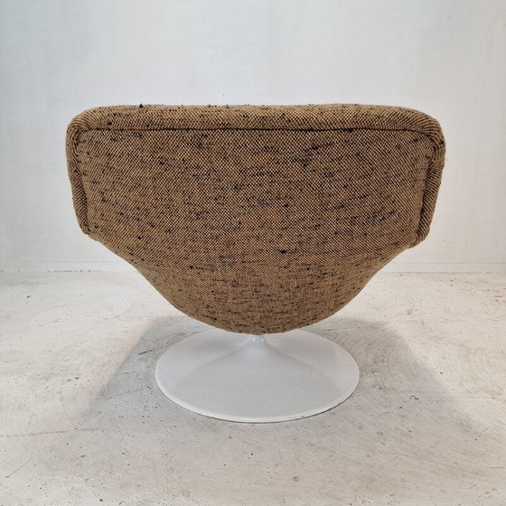 Image 1 of Vintage-Sessel Modell F518 aus Holz und Metall von Geoffrey Harcourt für Artifort, 1970