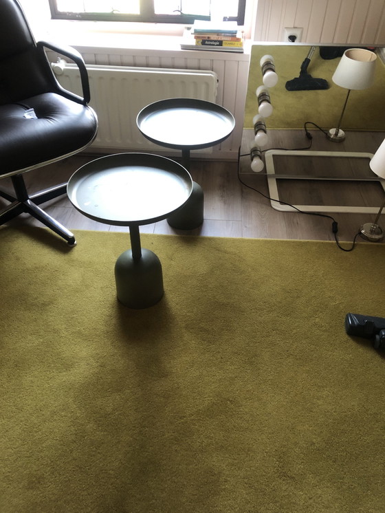 Image 1 of Set Beistelltisch Moosgrün