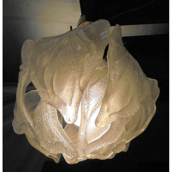 Image 1 of Vintage-Kronleuchter aus Muranoglas von Novaresi, 1980