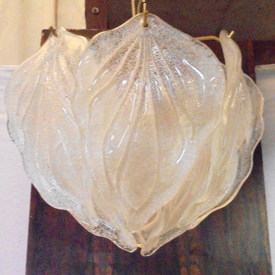 Image 1 of Vintage-Kronleuchter aus Muranoglas von Novaresi, 1980