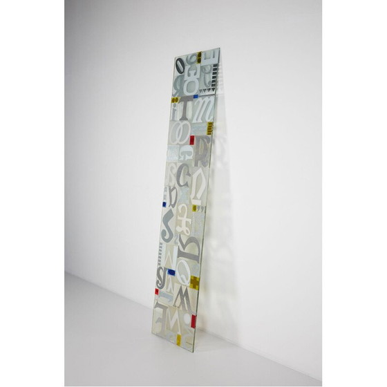 Image 1 of Postmoderne Glasskulptur von Michel Martens, 1970er Jahre