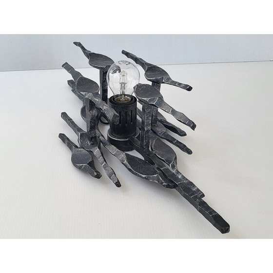 Image 1 of Brutalistische Wandleuchte, 1970